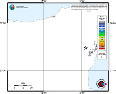 Mappa MCS - territori località