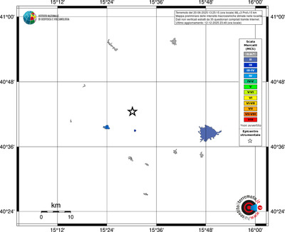 Mappa MCS - territori località