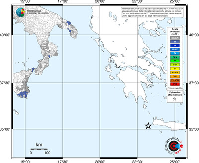 Mappa MCS - territori comunali