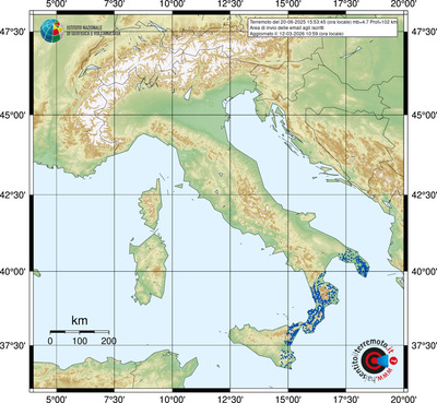 Area di invio delle email agli iscritti