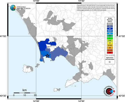 Mappa MCS - territori comunali