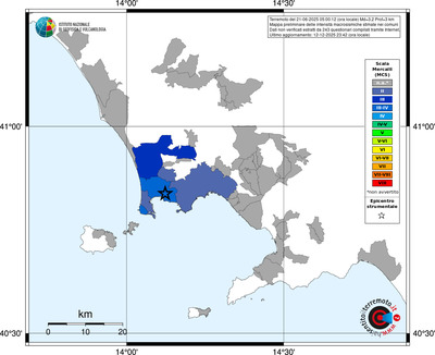 Mappa MCS - territori comuni