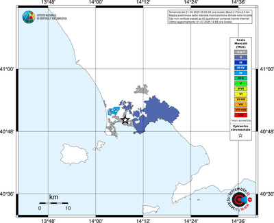 Mappa MCS - territori delle località