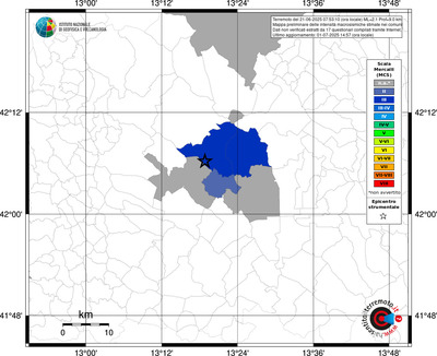 Mappa MCS - territori comunali