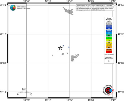 Mappa EMS - territori località