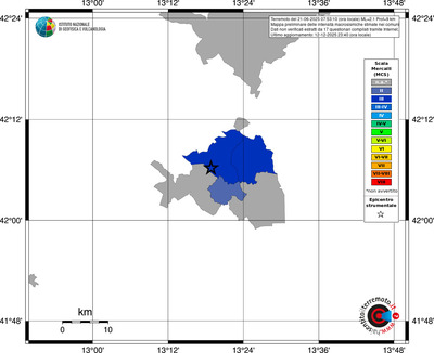 Mappa MCS - territori comuni