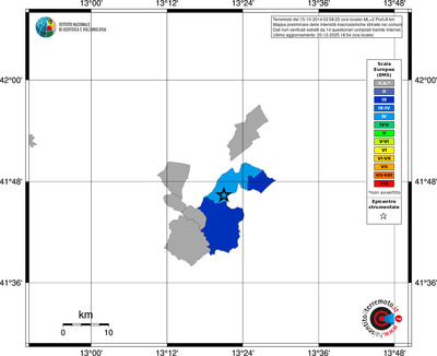 Mappa EMS - territori comuni