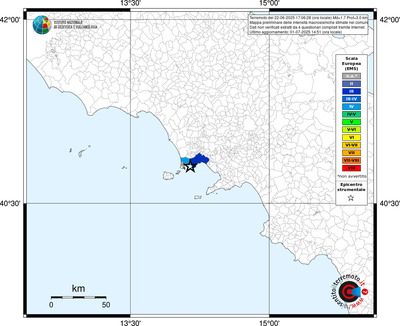 Mappa EMS - territori comunali