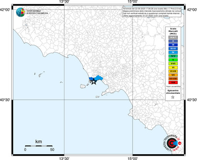 Mappa MCS - territori comunali