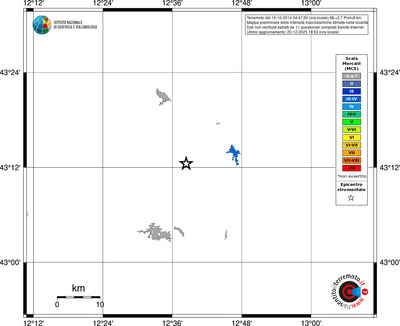 Mappa MCS - territori località