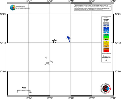 Mappa MCS - territori località