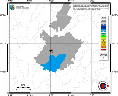Mappa MCS - territori comunali
