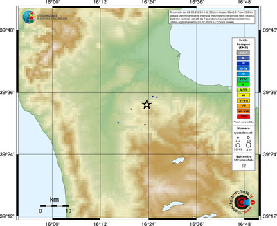 Mappa EMS - località