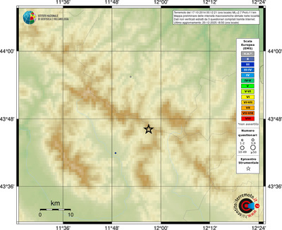 Mappa EMS - località
