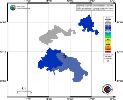 Mappa MCS - territori comuni