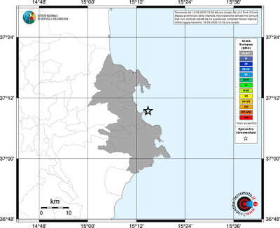 Mappa EMS - territori comunali