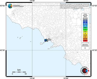 Mappa MCS - territori comunali
