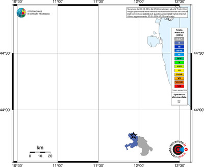 Mappa MCS - territori comuni