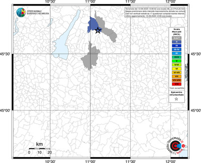 Mappa MCS - territori comunali
