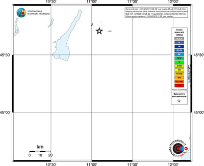 Mappa MCS - territori delle località