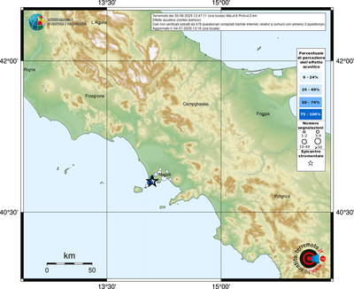 Mappa comuni con almeno 3 questionari