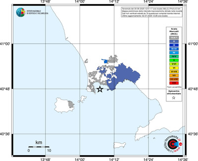 Mappa MCS - territori delle località