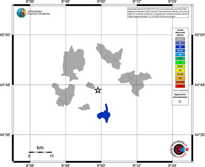 Mappa MCS - territori comuni