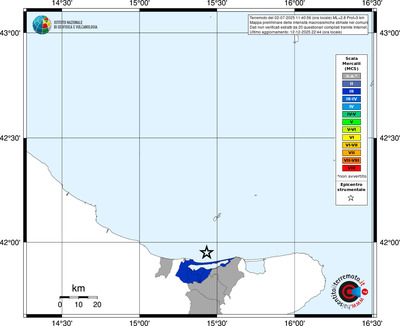 Mappa MCS - territori comuni
