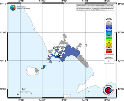 Mappa MCS - territori delle località