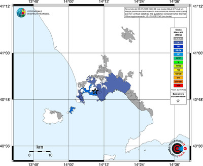 Mappa MCS - territori località