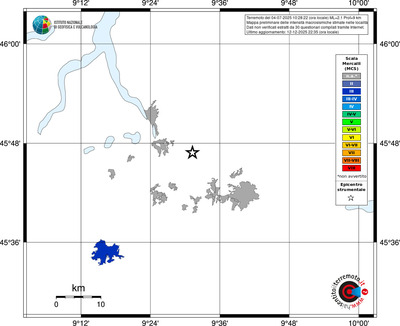 Mappa MCS - territori località