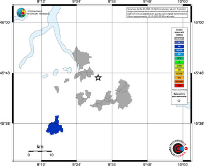 Mappa MCS - territori comuni