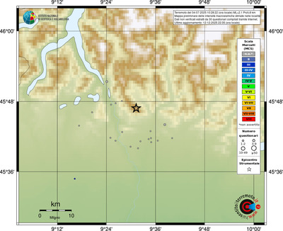 Mappa MCS - località