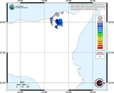 Mappa MCS - territori comuni