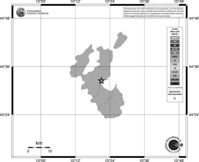 Mappa MCS - territori comuni