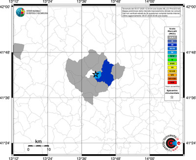 Mappa MCS - territori comunali