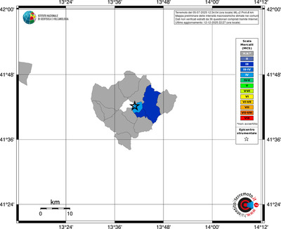 Mappa MCS - territori comuni