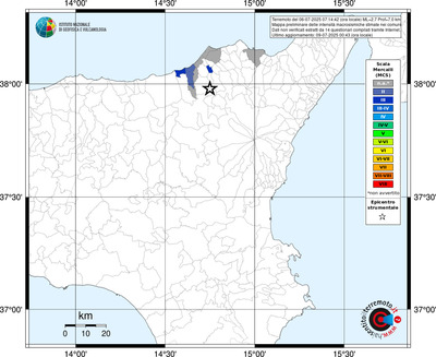 Mappa MCS - territori comunali