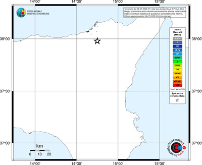 Mappa MCS - territori delle località