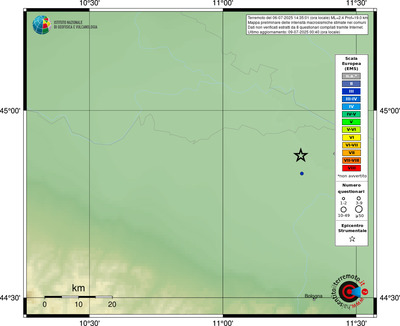 Mappa EMS - comuni