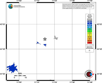 Mappa MCS - territori località