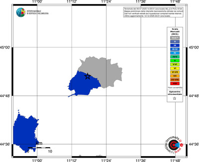 Mappa MCS - territori comuni