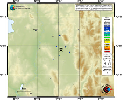 Mappa EMS - comuni