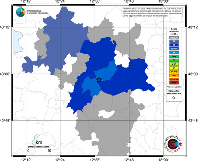 Mappa MCS - territori comunali