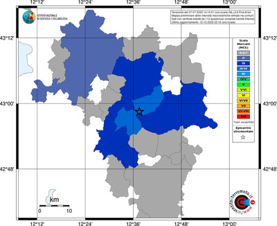 Mappa MCS - territori comuni