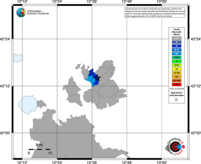 Mappa MCS - territori comuni