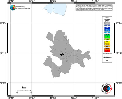 Mappa MCS - territori comuni