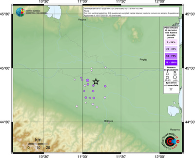 Mappa comuni con almeno 3 questionari