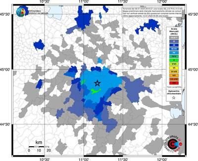Mappa MCS - territori comunali