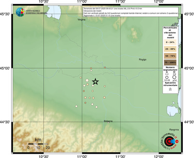 Mappa comuni con almeno 3 questionari